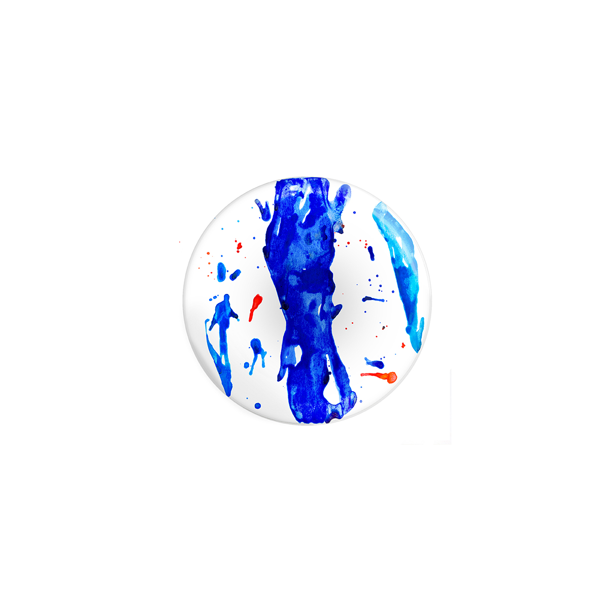 Blue Art Collection Küçük Tabak