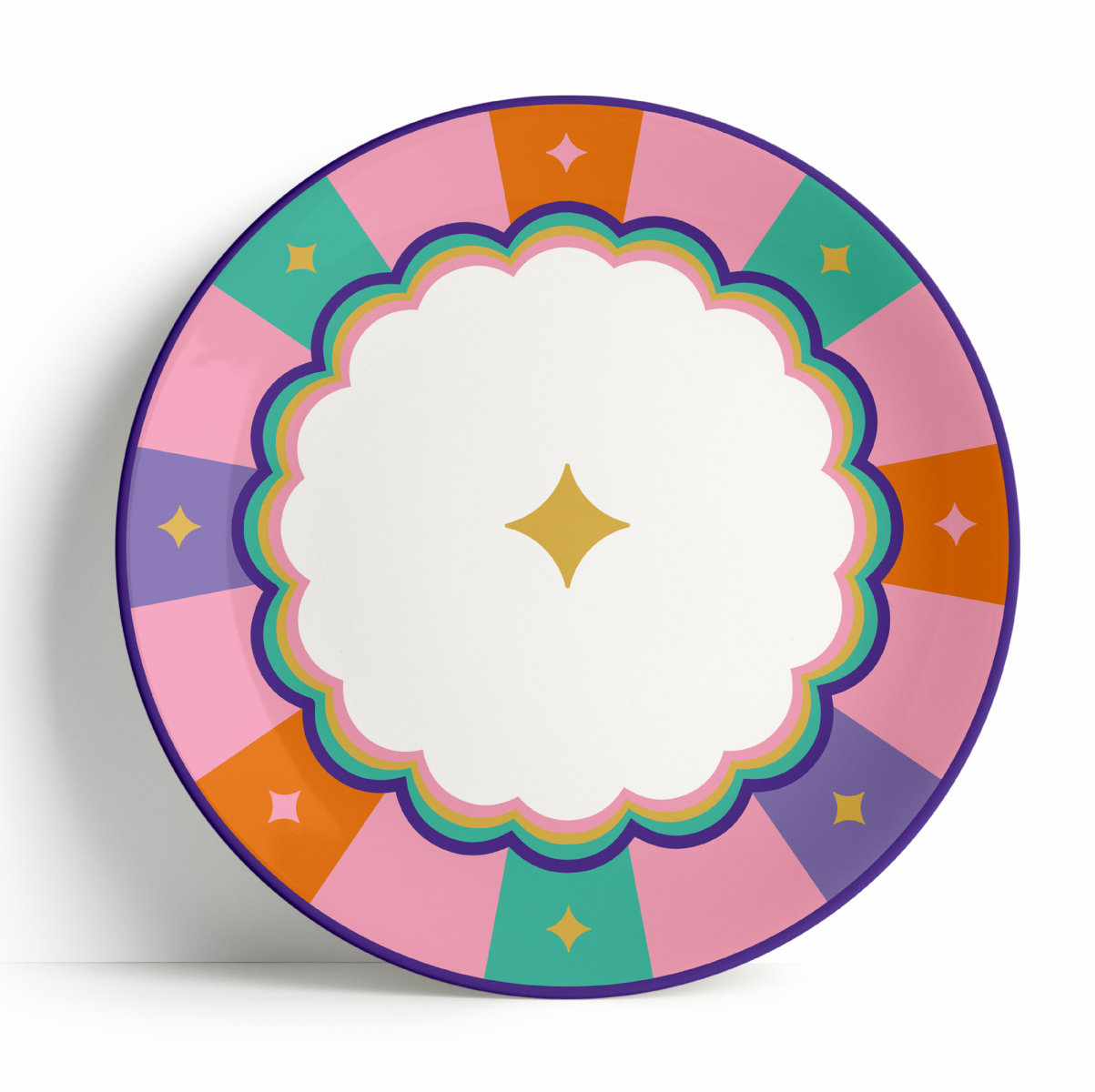 Circus Collection Porcelain Dinner Plate