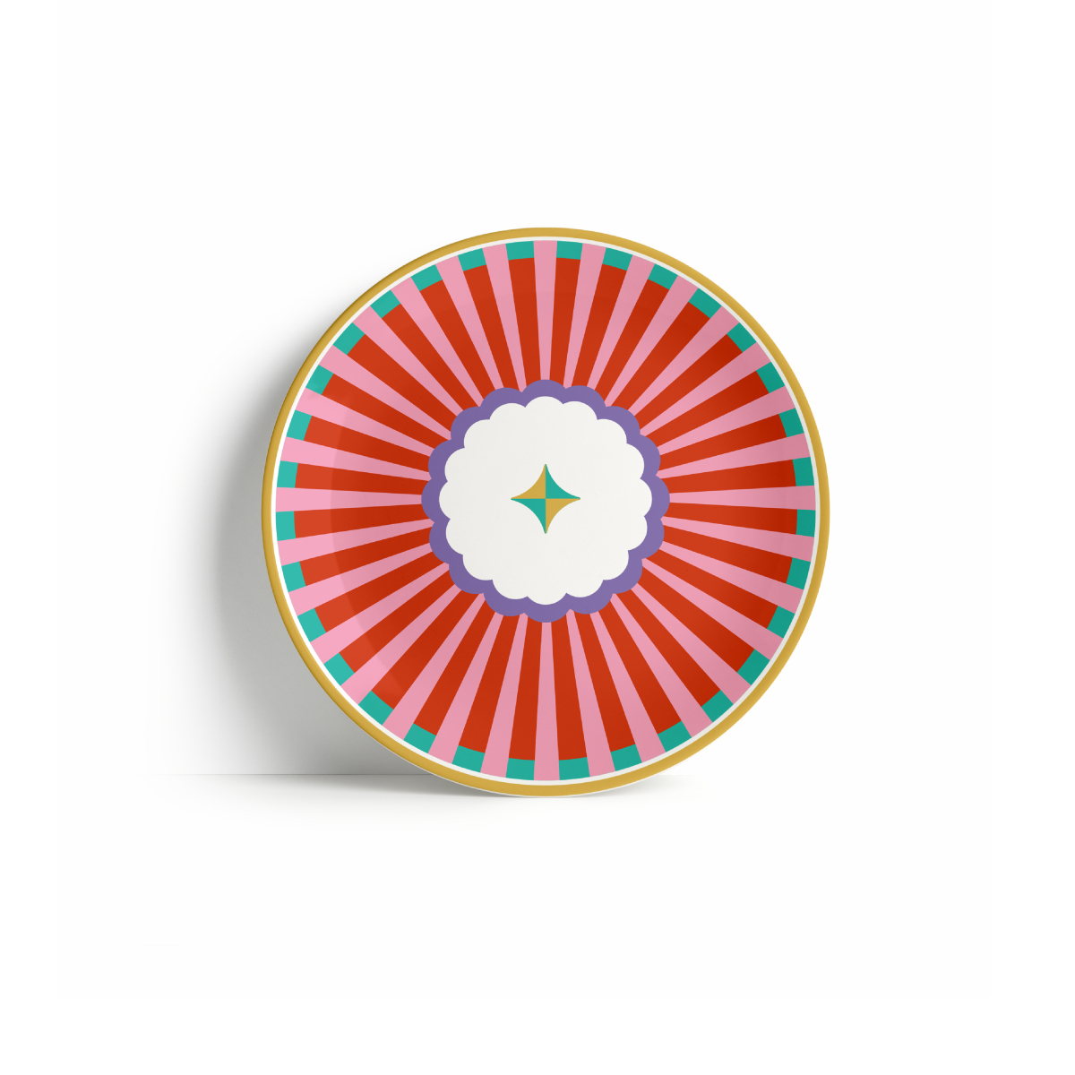 Circus Collection Festival Appetizer Plate