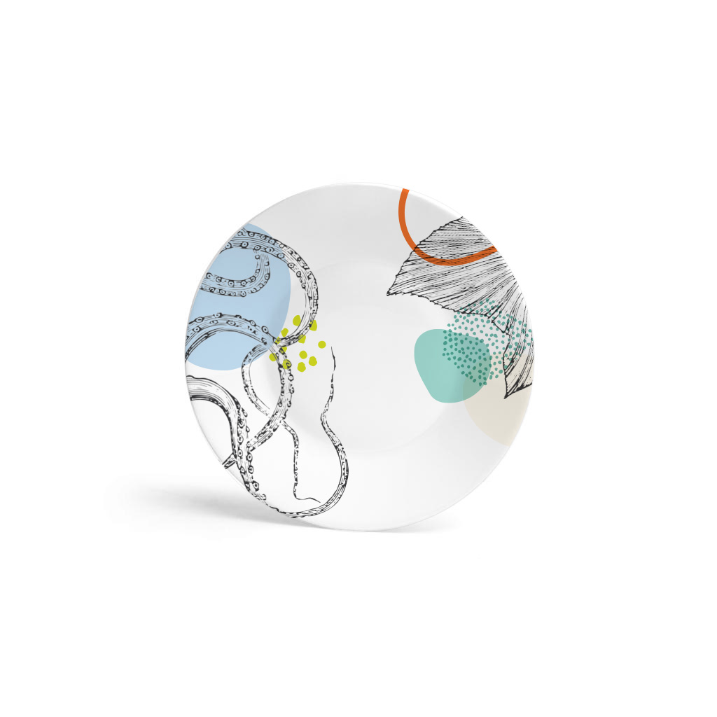 Deep Sea Collection 4'lü Küçük Tabak