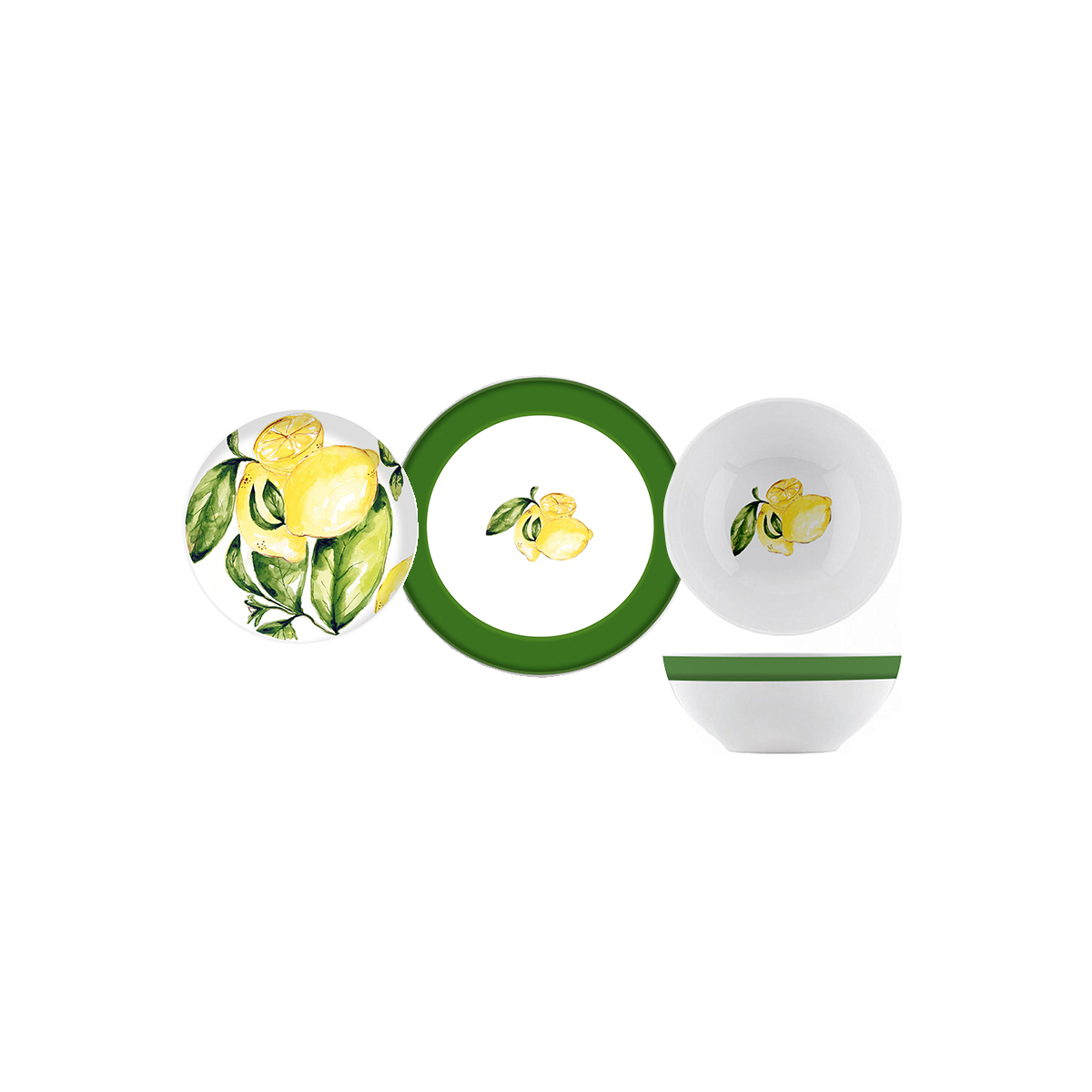 Citrus Collection 12 Parça Yemek Takımı