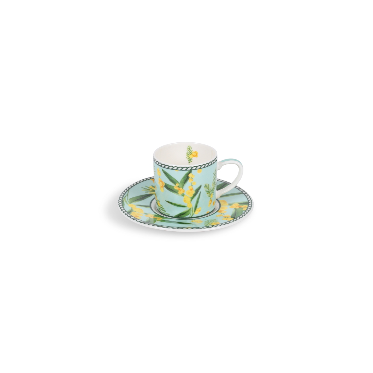 Fleur De Mimosa Collection 2'li Eau De Nil Türk Kahvesi Seti / Hediye Kutulu