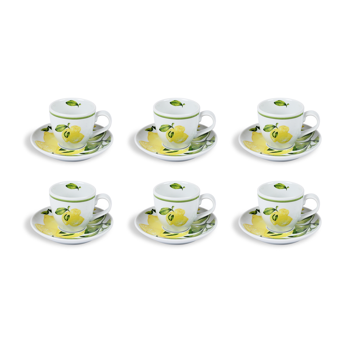 Citrus Collection 6'lı Türk Kahvesi Seti / Hediye Kutulu