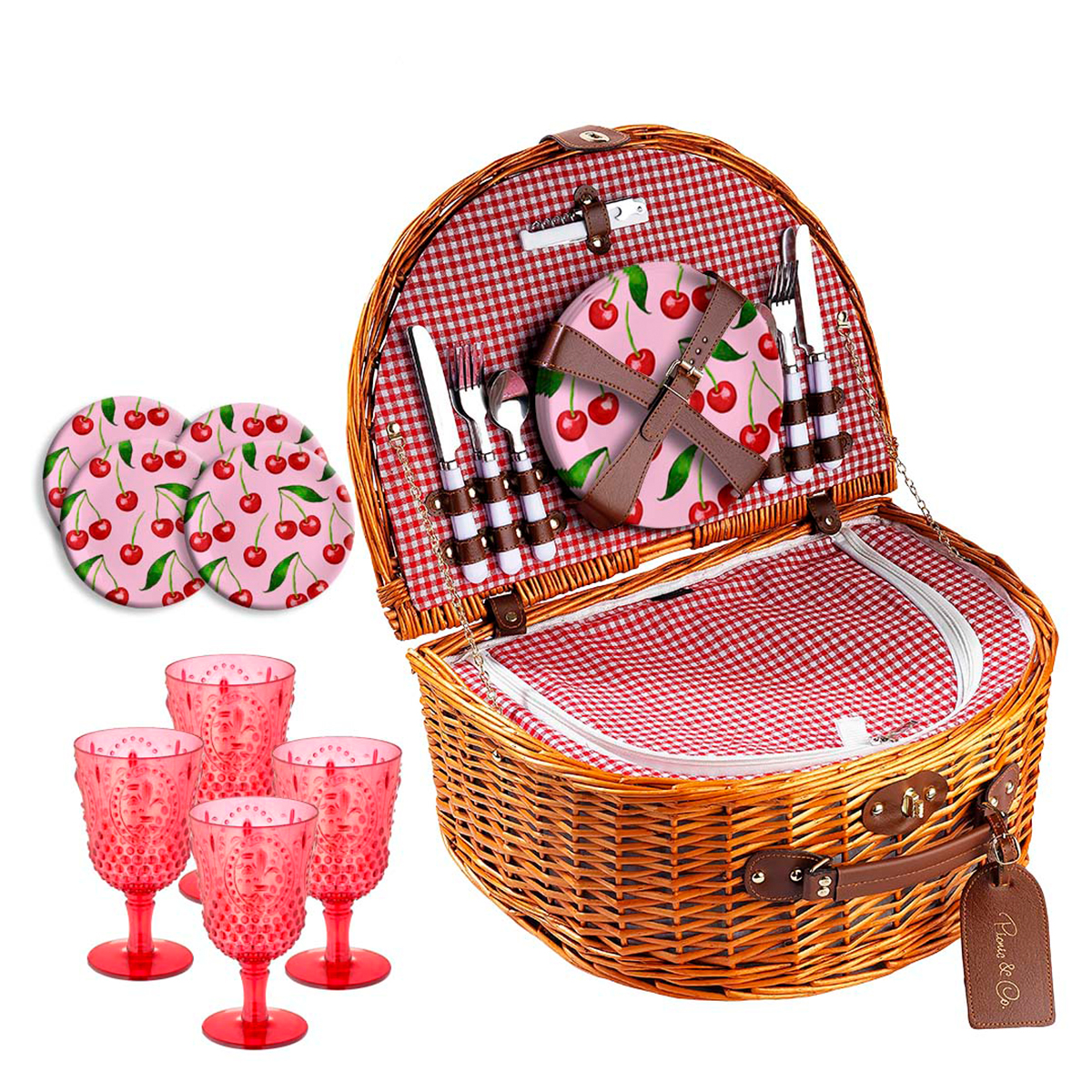 Sorbet Sweet Cherry Piknik Sepeti 4 Kiลilik