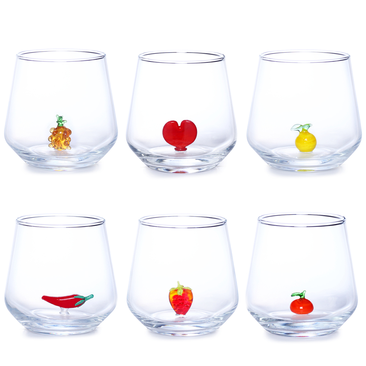 Bon App Collection 6'lı Water Glass Mix