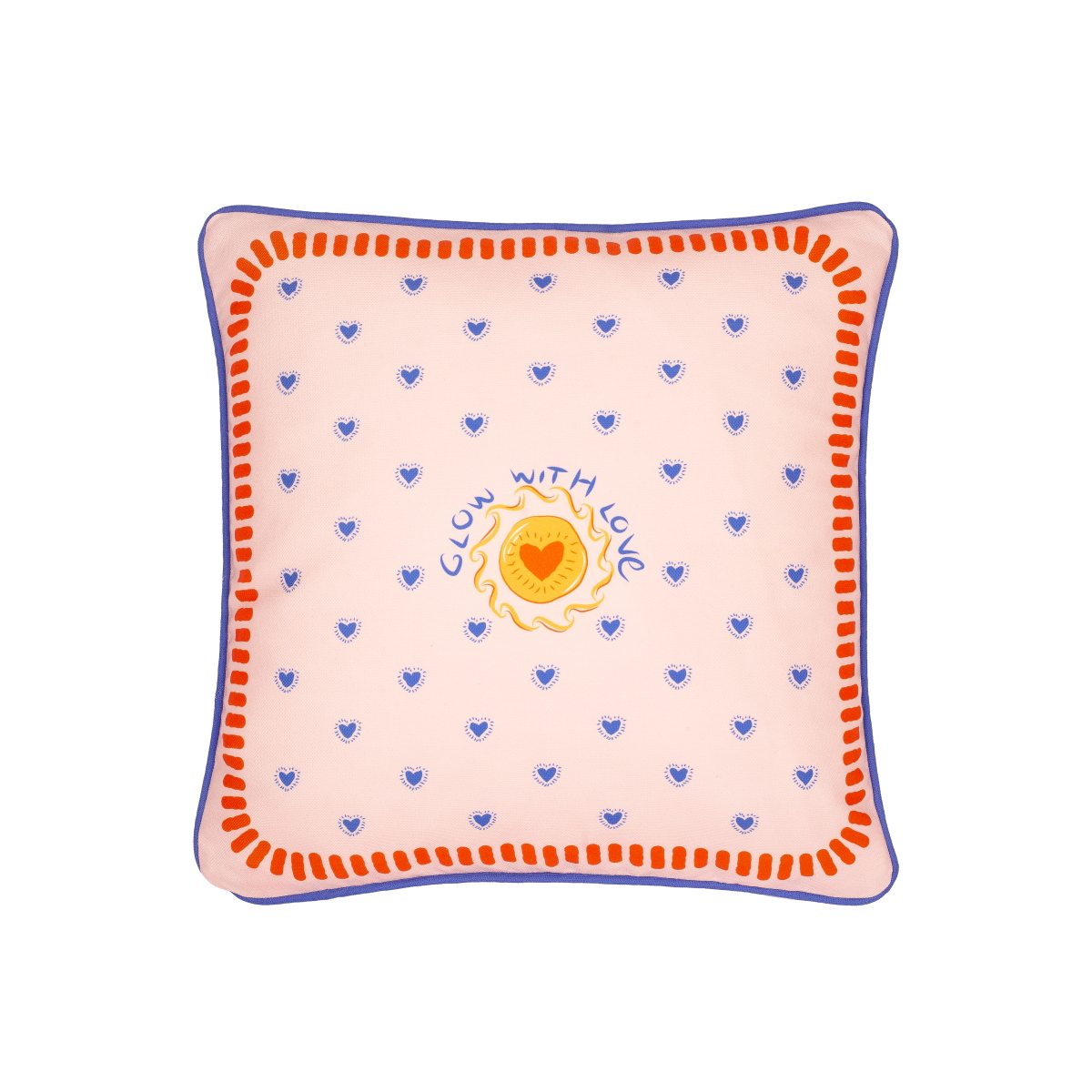 Fern&Co. x Anthropologie Bon App Collection Glow With Love Kare Kırlent